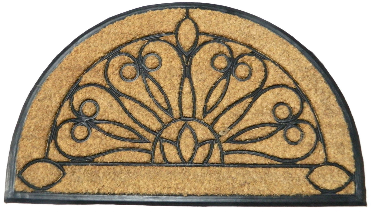 Rubber Moulded Coir Doormat - Coir Mouled Mat - 18 x 30 inch (45 x 75 cm)