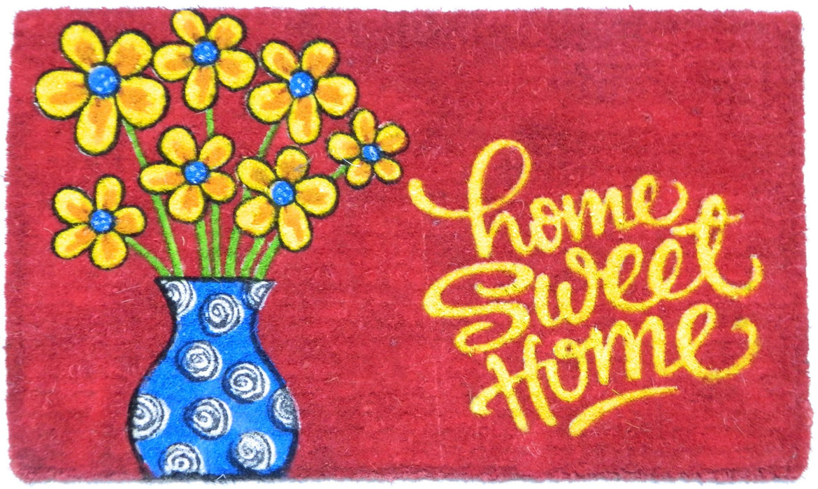 Coir Doormat - FIBER MAT PRINTED 01 - 18 x 30 inch (45 x 75 cm)
