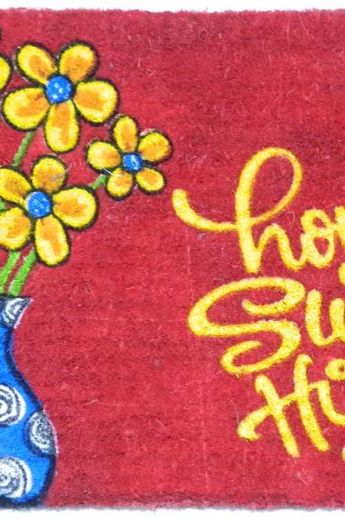 Coir Doormat - FIBER MAT PRINTED 01 - 18 x 30 inch (45 x 75 cm)