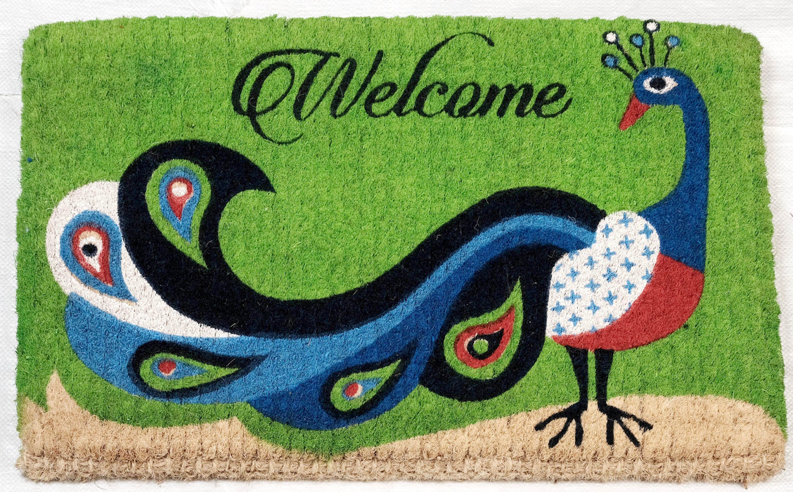 Coir Doormat - FIBER MAT PRINTED 02 - 18 x 30 inch (45 x 75 cm)