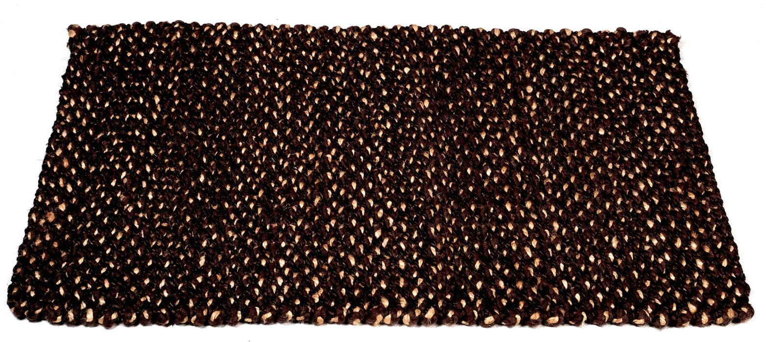Jute Door Mat - HAND SPUN JUTE RUGS 05 - 18 x 30 inch (45 x 75 cm)