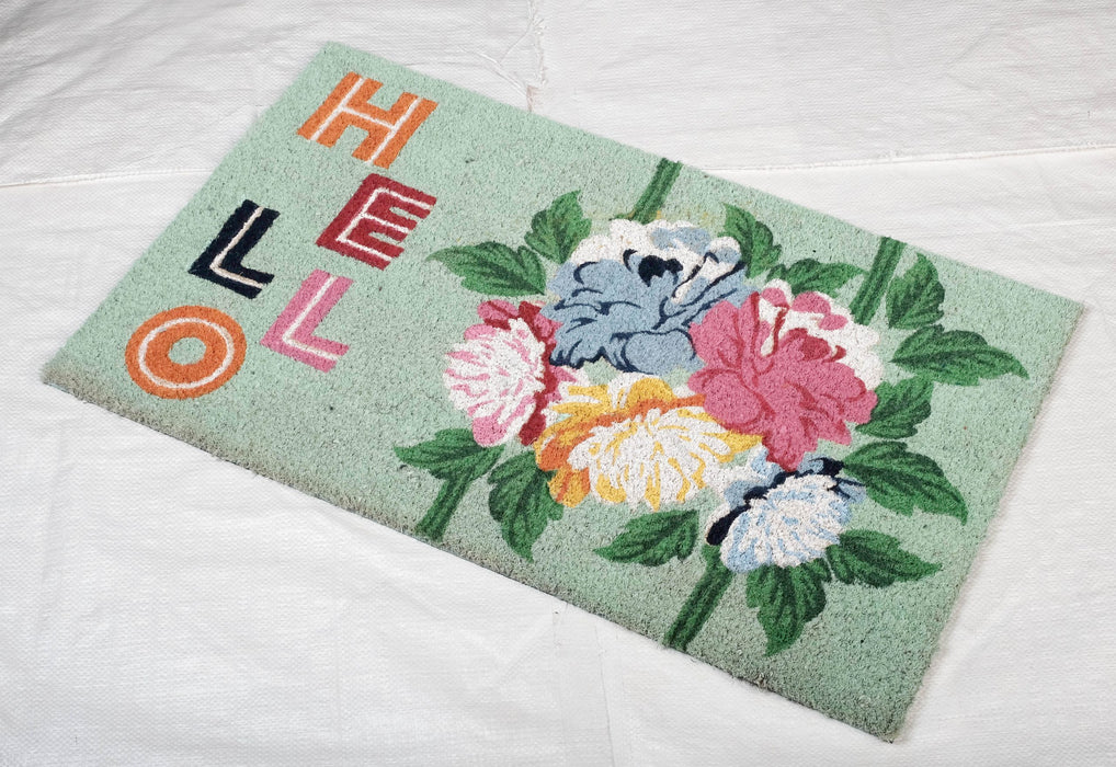 Coir Doormat - PVC TUFTED MAT PRINTED 02 - 18 x 30 inch (45 x 75 cm)