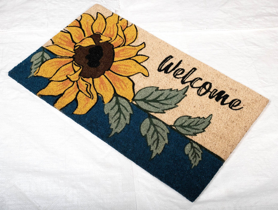 Coir Doormat - PVC TUFTED MAT PRINTED 04 - 18 x 30 inch (45 x 75 cm)