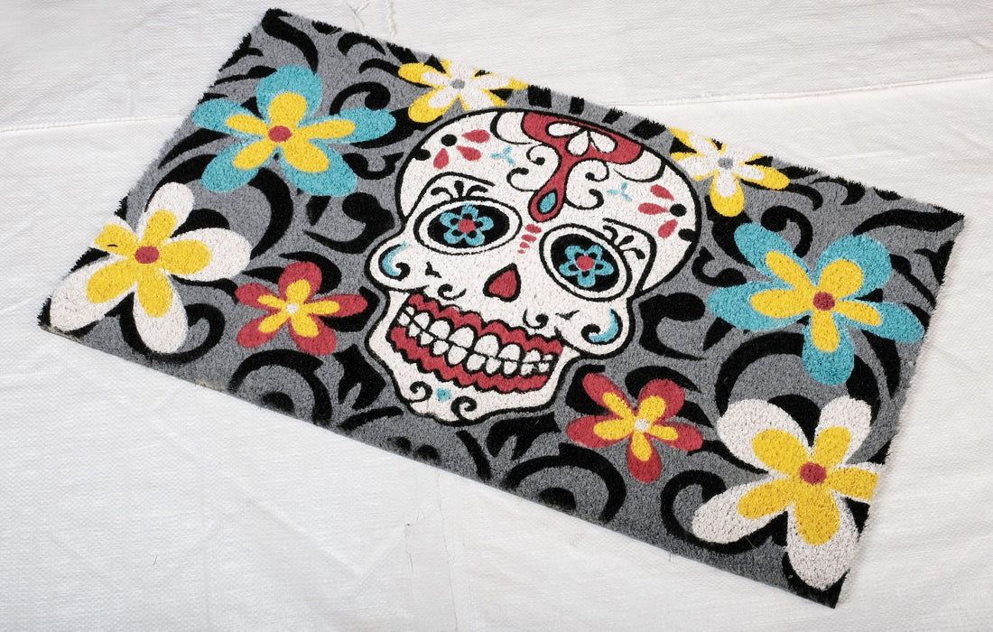 Coir Doormat - PVC TUFTED MAT PRINTED 05 - 18 x 30 inch (45 x 75 cm)