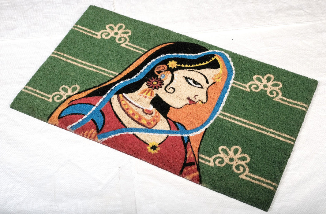 Coir Doormat - PVC TUFTED MAT PRINTED 07 - 18 x 30 inch (45 x 75 cm)
