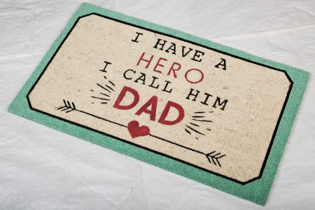 Coir Doormat - PVC TUFTED MAT PRINTED 09 - 18 x 30 inch (45 x 75 cm)