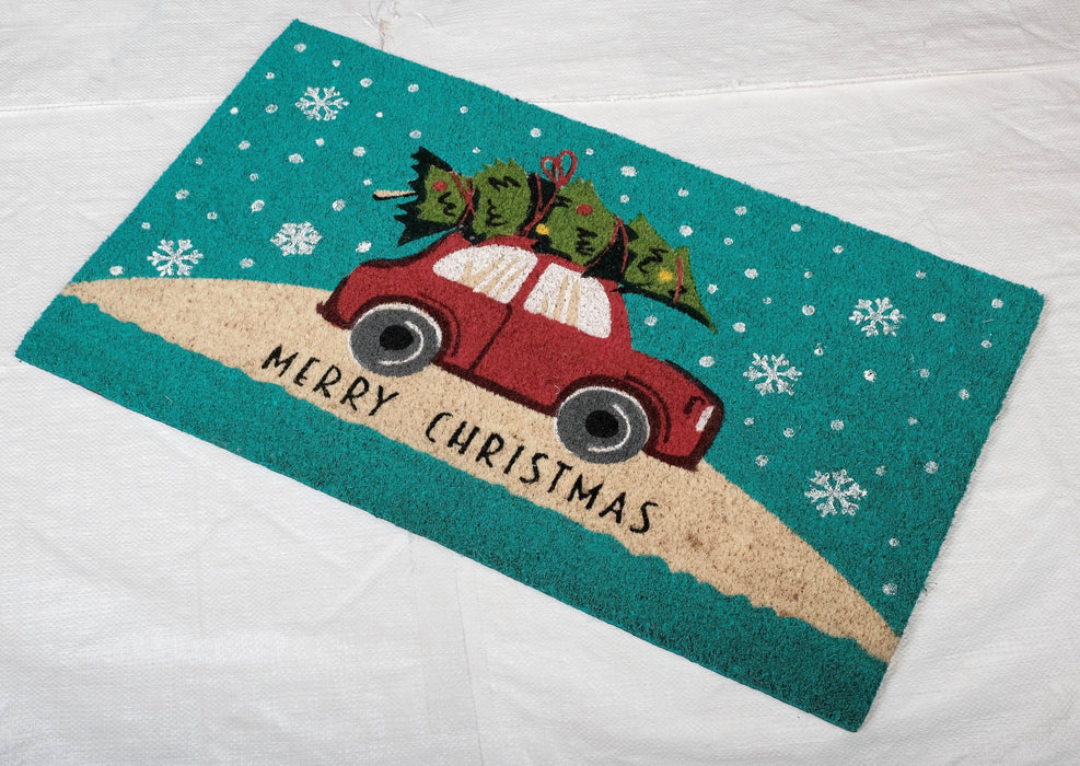 Coir Doormat - PVC TUFTED MAT PRINTED 10 - 18 x 30 inch (45 x 75 cm)