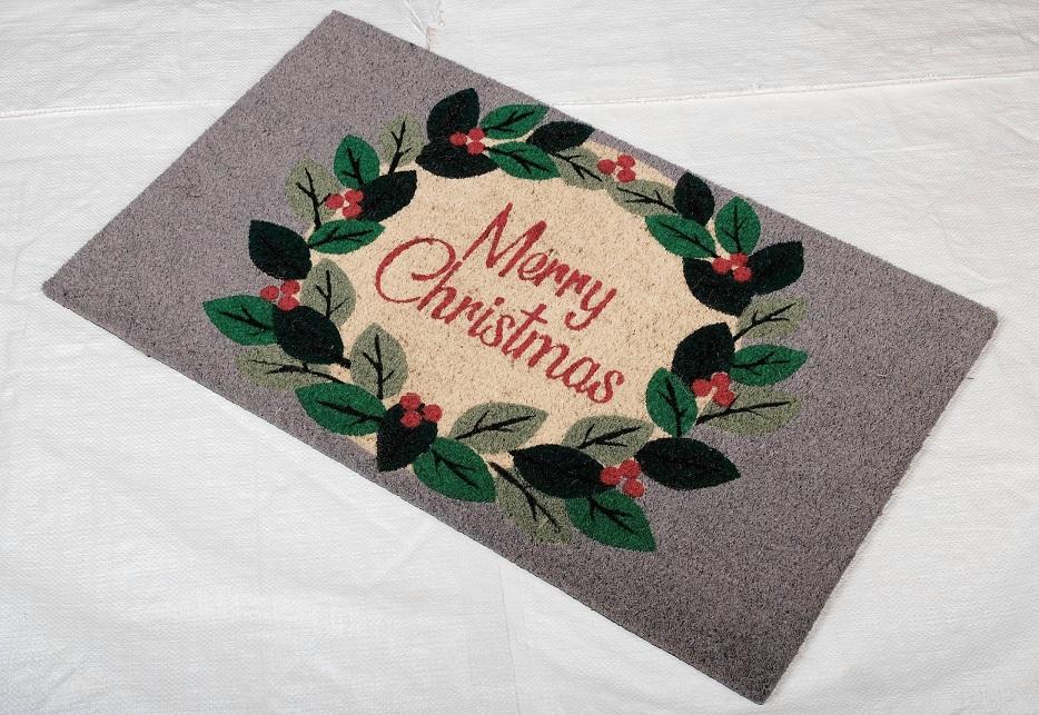 Coir Doormat - PVC TUFTED MAT PRINTED 15 - 18 x 30 inch (45 x 75 cm)