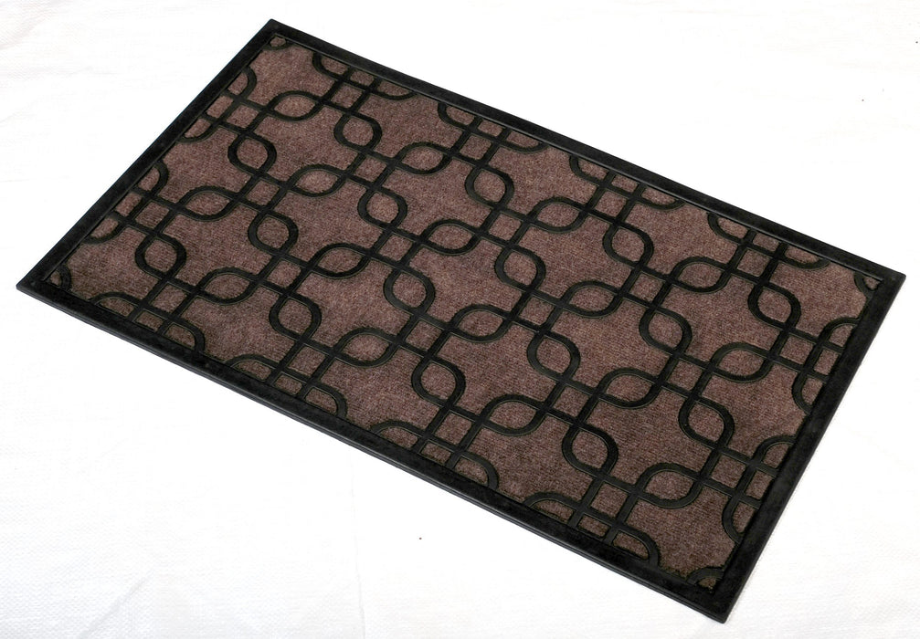Rubber Backed Polypropylene Doormat - RUBBER BACKED POLYPROPYLENE DOOR MAT 05 - 18 x 30 inch (45 x 75 cm)