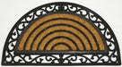 Rubber Moulded Coir Doormat - BC 20 PRINCESS MAT 07 - 18 x 30 inch (45 x 75 cm)