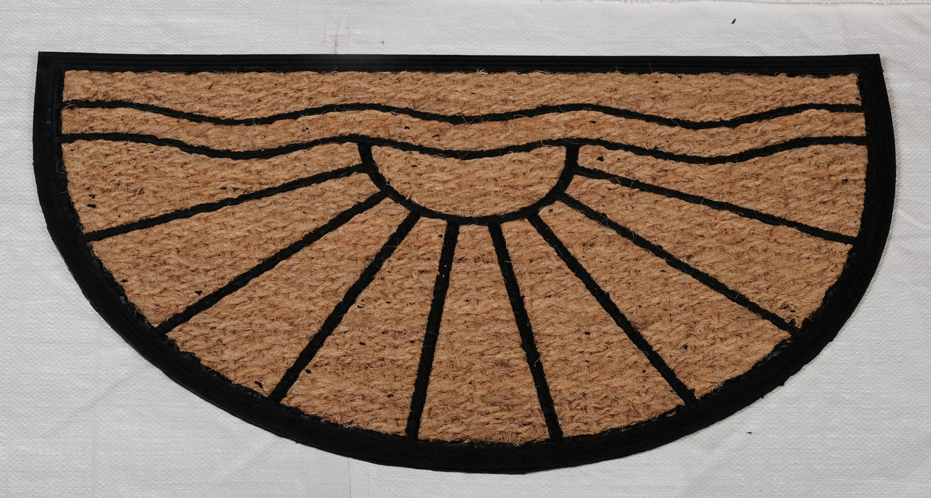 Rubber Moulded Coir Doormat - PANAMA MOULDED MAT 05 - 18 x 30 inch (45 x 75 cm)