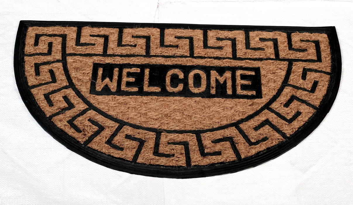 Rubber Moulded Coir Doormat - PANAMA MOULDED MAT 07 - 18 x 30 inch (45 x 75 cm)