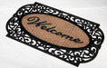Rubber Moulded Coir Doormat - PANAMA PRINCESS MAT 01 - 18 x 30 inch (45 x 75 cm)