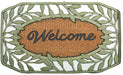 Rubber Moulded Coir Doormat - PANAMA PRINCESS MAT 04 - 18 x 30 inch (45 x 75 cm)
