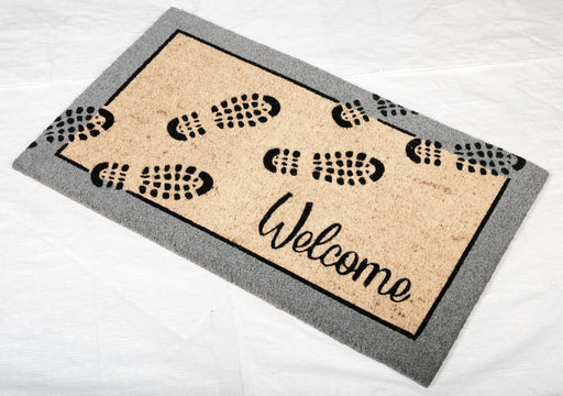 Coir Doormat - PVC TUFTED MAT PRINTED 12 - 18 x 30 inch (45 x 75 cm)