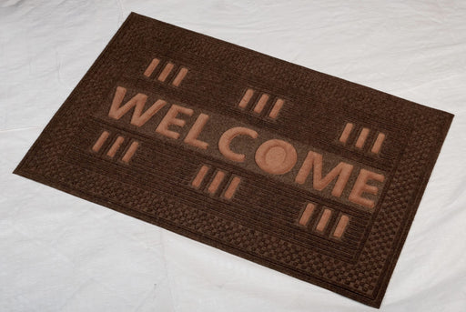 Rubber Backed Polypropylene Doormat - RUBBER BACKED POLYPROPYLENE DOOR MAT 10 - 18 x 30 inch (45 x 75 cm)